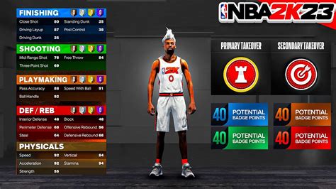 This NBA 2K23 guide, for its PlayStation 5 and Xbox Series X versions, will suggest a strong and distinctive build for all five positions. It will analyze the costs of all 22 attributes within ...